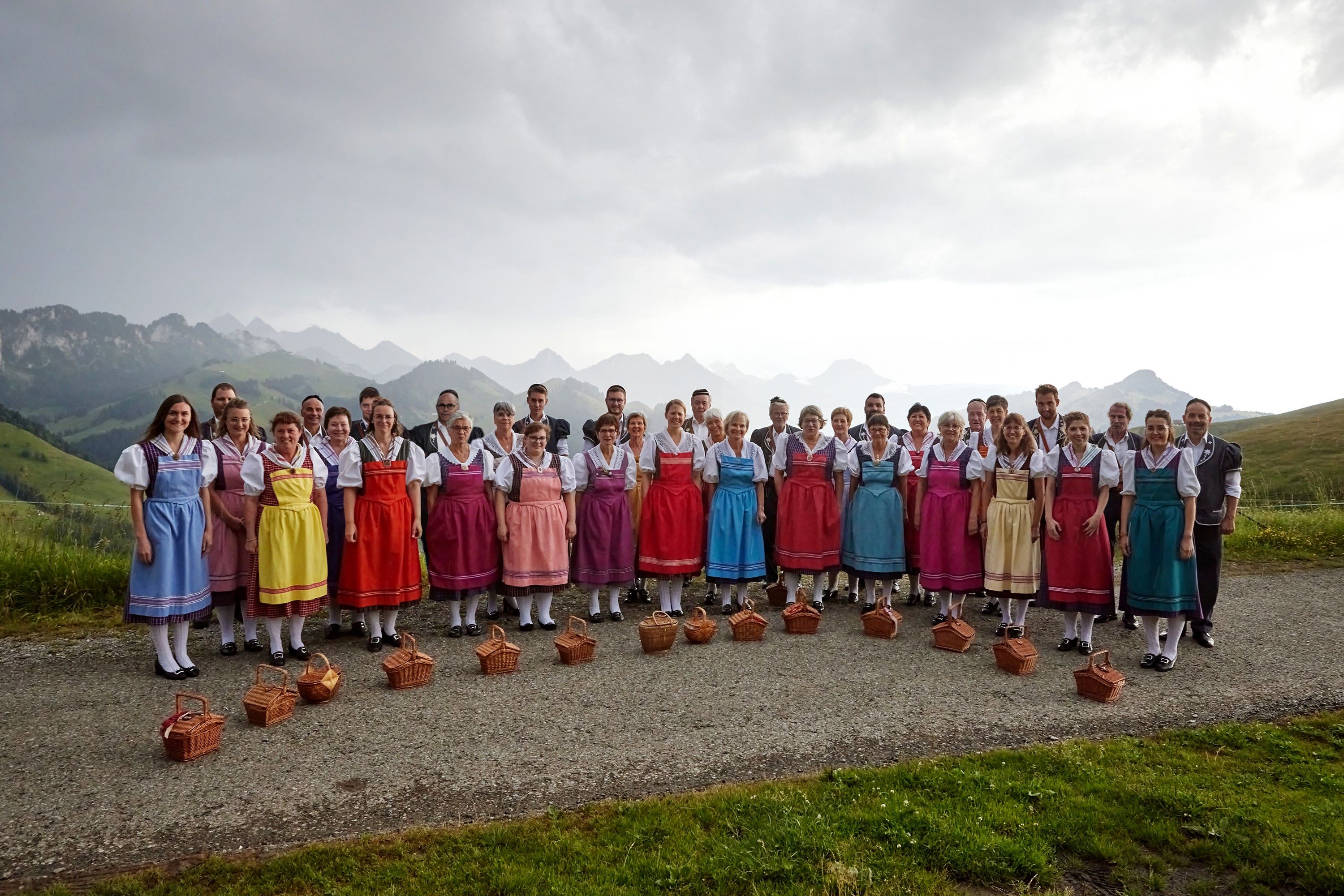 Intyamon choir, Préalpes gruériennes, June 2022 © Intyamon choir